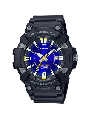 CASIO นาฬิกาคาสิโอ นาฬิกาข้อมือ นาฬิกากันน้ำ นาฬิกาของแท้ ประกันศูนย์ CMG 1 ปี รุ่น MW-610H-2AV นาฬิกาสีดำ