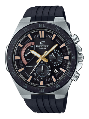 CASIO EDIFICE นาฬิกาข้อมือ นาฬิกากันน้ำ นาฬิกาของแท้ ประกันศูนย์ CMG 1 ปี รุ่น EFR-563PB-1A นาฬิกาสีดำ