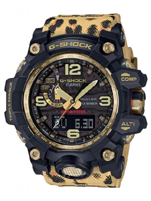CASIO G-SHOCK นาฬิกาข้อมือ นาฬิกากันน้ำ นาฬิกาของแท้ ประกันศูนย์ CMG 1 ปี รุ่น GWG-1000WLP-1A นาฬิกาสีดำ