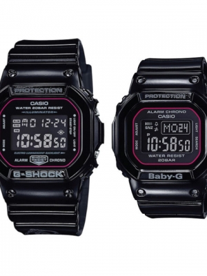 CASIO G-SHOCK&BABY-G นาฬิกาข้อมือ นาฬิกากันน้ำ นาฬิกาของแท้ ประกันศูนย์ CMG 1 ปี รุ่น DW-5600LOVBGD-560 นาฬิกาสีดำ