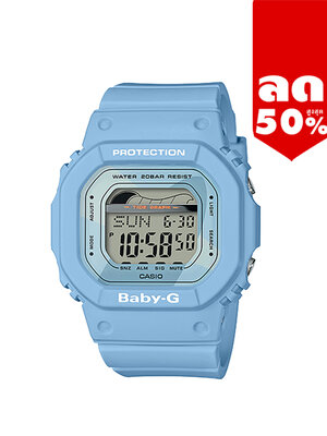 CASIO BABY-G นาฬิกาข้อมือ นาฬิกากันน้ำ นาฬิกาของแท้ ประกันศูนย์ CMG 1 ปี รุ่น BLX-560-2D นาฬิกาสีฟ้า