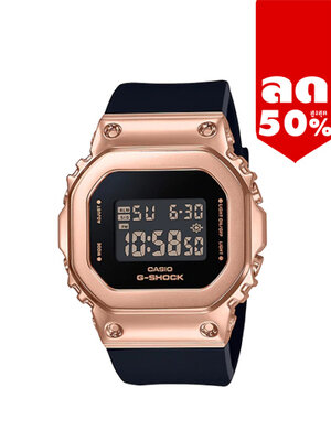 CASIO MID YEAR SALE G-SHOCK พร้อมส่ง นาฬิกาข้อมือ นาฬิกากันน้ำ นาฬิกาของแท้ ประกันศูนย์ CMG 1 ปี รุ่น GM-S5600PG-1 นาฬิกาสีดำ