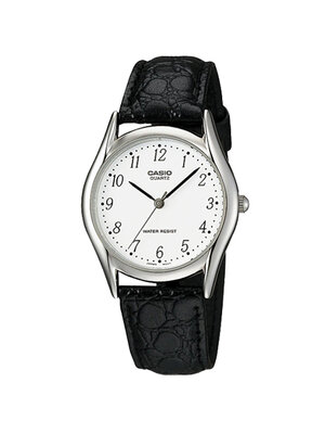 CASIO นาฬิกาคาสิโอ นาฬิกาข้อมือ นาฬิกากันน้ำ นาฬิกาของแท้ ประกันศูนย์ CMG 1 ปี รุ่น MTP-1094E-7B นาฬิกาสีดำ