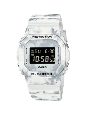 CASIO MID YEAR SALE G-SHOCK นาฬิกาข้อมือ นาฬิกากันน้ำ นาฬิกาของแท้ ประกันศูนย์ CMG 1 ปี รุ่น DW-5600GC-7 นาฬิกาสีขาว