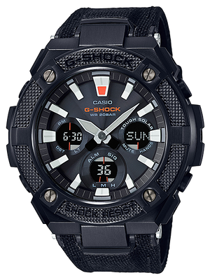 CASIO G-SHOCK นาฬิกาข้อมือ นาฬิกากันน้ำ นาฬิกาของแท้ ประกันศูนย์ CMG 1 ปี รุ่น GST-S130BC-1A นาฬิกาสีดำ