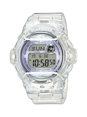 CASIO BABY-G นาฬิกาข้อมือ นาฬิกากันน้ำ นาฬิกาของแท้ ประกันศูนย์ CMG 1 ปี รุ่น BG-169R-7E นาฬิกาสีใส