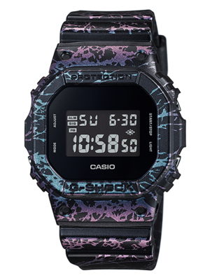 CASIO G-SHOCK นาฬิกาข้อมือ นาฬิกากันน้ำ นาฬิกาของแท้ ประกันศูนย์ CMG 1 ปี รุ่น DW-5600PM-1D นาฬิกาสีดำ