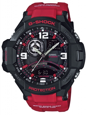 CASIO G-SHOCK นาฬิกาข้อมือ นาฬิกากันน้ำ นาฬิกาของแท้ ประกันศูนย์ CMG 1 ปี รุ่น GA-1000-4B นาฬิกาสีแดง