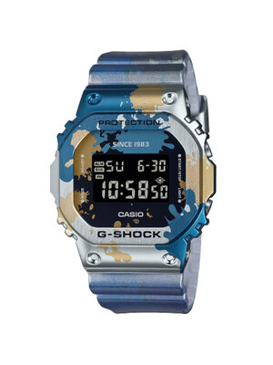 CASIO G-SHOCK นาฬิกาข้อมือ นาฬิกากันน้ำ นาฬิกาของแท้ ประกันศูนย์ CMG 1 ปี รุ่น GM-5600SS-1 นาฬิกาหลากสี