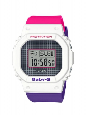 CASIO BABY-G นาฬิกาข้อมือ นาฬิกากันน้ำ นาฬิกาของแท้ ประกันศูนย์ CMG 1 ปี รุ่น BGD-560THB-7D นาฬิกาสีขาว