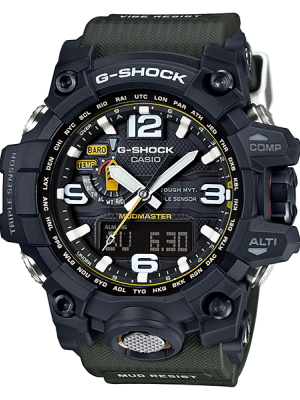 CASIO G-SHOCK นาฬิกาข้อมือ นาฬิกากันน้ำ นาฬิกาของแท้ ประกันศูนย์ CMG 1 ปี รุ่น GWG-1000-1A3 นาฬิกาสีดำ