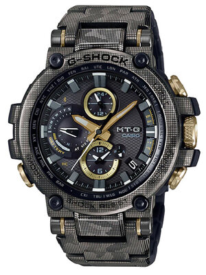 CASIO G-SHOCK นาฬิกาข้อมือ นาฬิกากันน้ำ นาฬิกาของแท้ ประกันศูนย์ CMG 1 ปี รุ่น MTG-B1000DCM-1A นาฬิกาสีดำ