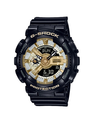 CASIO G-SHOCK นาฬิกาข้อมือ นาฬิกากันน้ำ นาฬิกาของแท้ ประกันศูนย์ CMG 1 ปี รุ่น GMA-S110GB-1A นาฬิกาสีดำ