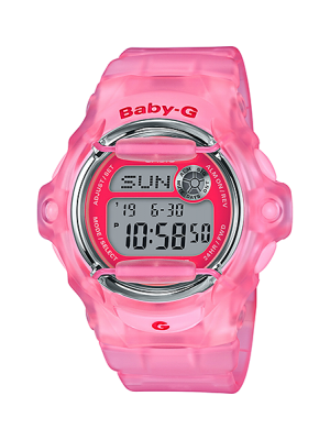 CASIO BABY-G นาฬิกาข้อมือ นาฬิกากันน้ำ นาฬิกาของแท้ ประกันศูนย์ CMG 1 ปี รุ่น BG-169R-4E นาฬิกาสีชมพู