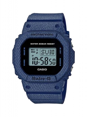 CASIO BABY-G นาฬิกาข้อมือ นาฬิกากันน้ำ นาฬิกาของแท้ ประกันศูนย์ CMG 1 ปี รุ่น BGD-560DE-2D นาฬิกาสียีนส์