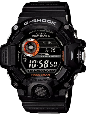 CASIO G-SHOCK นาฬิกาข้อมือ นาฬิกากันน้ำ นาฬิกาของแท้ ประกันศูนย์ CMG 1 ปี รุ่น GW-9400BJ-1J นาฬิกาสีดำ