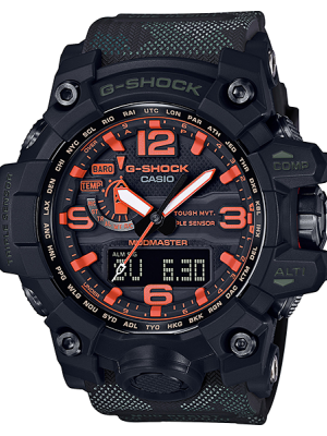 CASIO G-SHOCK นาฬิกาข้อมือ นาฬิกากันน้ำ นาฬิกาของแท้ ประกันศูนย์ CMG 1 ปี รุ่น GWG-1000MH-1A นาฬิกาสีดำ