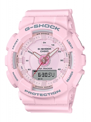 CASIO G-SHOCK นาฬิกาข้อมือ นาฬิกากันน้ำ นาฬิกาของแท้ ประกันศูนย์ CMG 1 ปี รุ่น GMA-S130-4A นาฬิกาสีชมพู