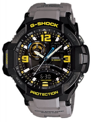 CASIO G-SHOCK นาฬิกาข้อมือ นาฬิกากันน้ำ นาฬิกาของแท้ ประกันศูนย์ CMG 1 ปี รุ่น GA-1000-8A นาฬิกาสีเทา