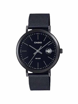 CASIO นาฬิกาคาสิโอ นาฬิกาข้อมือ นาฬิกากันน้ำ นาฬิกาของแท้ ประกันศูนย์ CMG 1 ปี รุ่น MTP-E175MB-1E นาฬิกาสีดำ