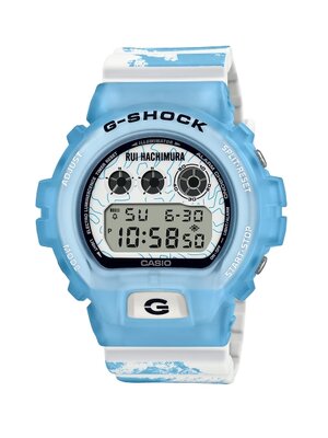 CASIO G-SHOCK นาฬิกาข้อมือ นาฬิกากันน้ำ นาฬิกาของแท้ ประกันศูนย์ CMG 1 ปี รุ่น DW-6900RH-2 นาฬิกาสีฟ้า