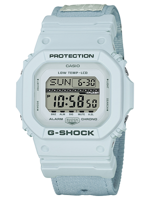 CASIO G-SHOCK นาฬิกาข้อมือ นาฬิกากันน้ำ นาฬิกาของแท้ ประกันศูนย์ CMG 1 ปี รุ่น GLS-5600CL-7 นาฬิกาสีขาว