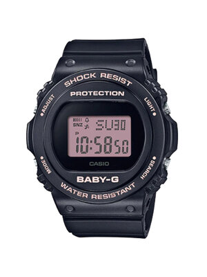 CASIO BABY-G นาฬิกาข้อมือ นาฬิกากันน้ำ นาฬิกาของแท้ ประกันศูนย์ CMG 1 ปี รุ่น BGD-570-1B นาฬิกาสีดำ