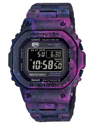 CASIO G-SHOCK นาฬิกาข้อมือ นาฬิกากันน้ำ นาฬิกาของแท้ ประกันศูนย์ CMG 1 ปี รุ่น GCW-B5000UN-1 นาฬิกาสีม่วง