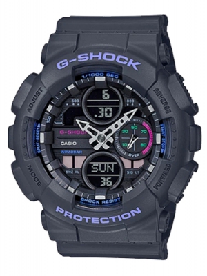 CASIO G-SHOCK นาฬิกาข้อมือ นาฬิกากันน้ำ นาฬิกาของแท้ ประกันศูนย์ CMG 1 ปี รุ่น GMA-S140-8A นาฬิกาสีเทา