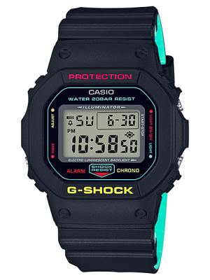 CASIO G-SHOCK นาฬิกาข้อมือ นาฬิกากันน้ำ นาฬิกาของแท้ ประกันศูนย์ CMG 1 ปี รุ่น DW-5600CMB-1D นาฬิกาสีดำ