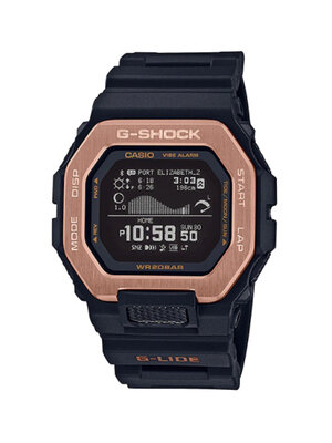 CASIO MID YEAR SALE G-SHOCK นาฬิกาข้อมือ นาฬิกากันน้ำ นาฬิกาของแท้ ประกันศูนย์ CMG 1 ปี รุ่น GBX-100NS-4 นาฬิกาสีดำ