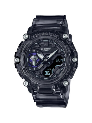 CASIO G-SHOCK นาฬิกาข้อมือ นาฬิกากันน้ำ นาฬิกาของแท้ ประกันศูนย์ CMG 1 ปี รุ่น GA-2200SKL-8A นาฬิกาสีดำ