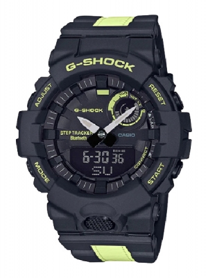 CASIO G-SHOCK นาฬิกาข้อมือ นาฬิกากันน้ำ นาฬิกาของแท้ ประกันศูนย์ CMG 1 ปี รุ่น GBA-800LU-1A1 นาฬิกาสีดำ