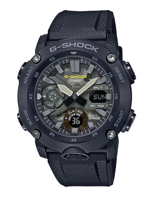 CASIO G-SHOCK นาฬิกาข้อมือ นาฬิกากันน้ำ นาฬิกาของแท้ ประกันศูนย์ CMG 1 ปี รุ่น GA-2000SU-1A นาฬิกาสีดำ