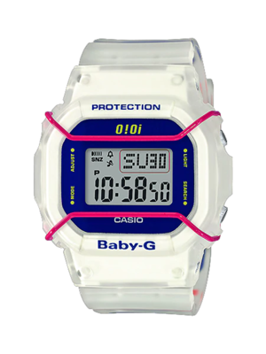 CASIO BABY-G นาฬิกาข้อมือ นาฬิกากันน้ำ นาฬิกาของแท้ ประกันศูนย์ CMG 1 ปี รุ่น BGD-560SC-7D นาฬิกาสีขาว