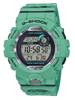 CASIO G-SHOCK นาฬิกาข้อมือ นาฬิกากันน้ำ นาฬิกาของแท้ ประกันศูนย์ CMG 1 ปี รุ่น GBD-800SLG-3 นาฬิกาสีเขียว