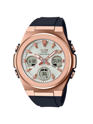CASIO G-MS นาฬิกาข้อมือ นาฬิกากันน้ำ นาฬิกาของแท้ ประกันศูนย์ CMG 1 ปี รุ่น MSG-S600G-1A นาฬิกาดำ