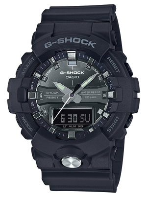 CASIO G-SHOCK นาฬิกาข้อมือ นาฬิกากันน้ำ นาฬิกาของแท้ ประกันศูนย์ CMG 1 ปี รุ่น GA-810MMA-1A นาฬิกาสีดำ