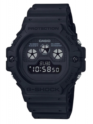 CASIO G-SHOCK นาฬิกาข้อมือ นาฬิกากันน้ำ นาฬิกาของแท้ ประกันศูนย์ CMG 1 ปี รุ่น DW-5900BB-1D นาฬิกาสีดำ