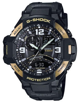 CASIO G-SHOCK นาฬิกาข้อมือ นาฬิกากันน้ำ นาฬิกาของแท้ ประกันศูนย์ CMG 1 ปี รุ่น GA-1000-9G นาฬิกาสีดำ