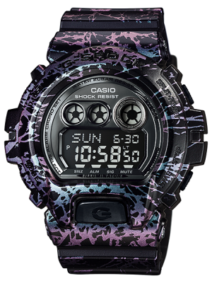 CASIO G-SHOCK นาฬิกาข้อมือ นาฬิกากันน้ำ นาฬิกาของแท้ ประกันศูนย์ CMG 1 ปี รุ่น GD-X6900PM-1 นาฬิกาสีดำ
