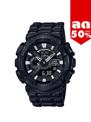 CASIO G-SHOCK นาฬิกาข้อมือ นาฬิกากันน้ำ นาฬิกาของแท้ ประกันศูนย์ CMG 1 ปี รุ่น GA-110BT-1A นาฬิกาสีดำ