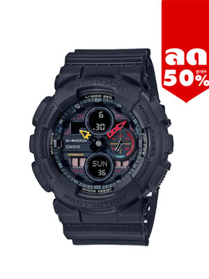 CASIO G-SHOCK นาฬิกาข้อมือ นาฬิกากันน้ำ นาฬิกาของแท้ ประกันศูนย์ CMG 1 ปี รุ่น GA-140BMC-1A นาฬิกาสีดำ