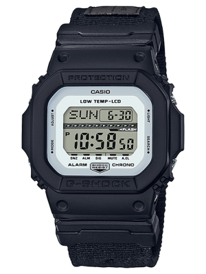 CASIO G-SHOCK นาฬิกาข้อมือ นาฬิกากันน้ำ นาฬิกาของแท้ ประกันศูนย์ CMG 1 ปี รุ่น GLS-5600CL-1 นาฬิกาสีดำ