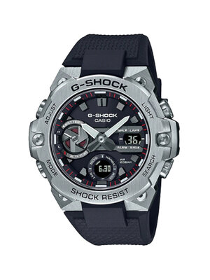 CASIO G-SHOCK นาฬิกาข้อมือ นาฬิกากันน้ำ นาฬิกาของแท้ ประกันศูนย์ CMG 1 ปี รุ่น GST-B400-1A นาฬิกาสีดำ