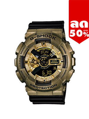 CASIO G-SHOCK นาฬิกาข้อมือ นาฬิกากันน้ำ นาฬิกาของแท้ ประกันศูนย์ CMG 1 ปี รุ่น GA-110NE-9A นาฬิกาสีดำ