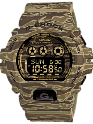 CASIO G-SHOCK นาฬิกาข้อมือ นาฬิกากันน้ำ นาฬิกาของแท้ ประกันศูนย์ CMG 1 ปี รุ่น GD-X6900CM-5 นาฬิกาสีน้ำตาล