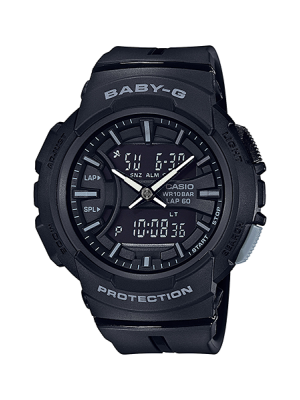 CASIO BABY-G นาฬิกาข้อมือ นาฬิกากันน้ำ นาฬิกาของแท้ ประกันศูนย์ CMG 1 ปี รุ่น BGA-240BC-1A นาฬิกาสีดำ