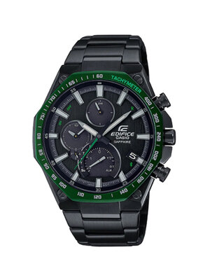CASIO EDIFICE นาฬิกาข้อมือ นาฬิกากันน้ำ นาฬิกาของแท้ ประกันศูนย์ CMG 1 ปี รุ่น EQB-1100XDC-1A นาฬิกาสีดำ