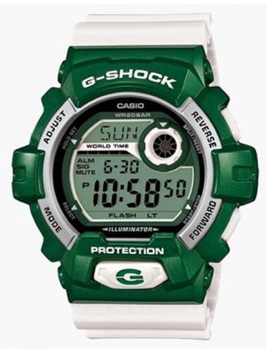 CASIO G-SHOCK นาฬิกาข้อมือ นาฬิกากันน้ำ นาฬิกาของแท้ ประกันศูนย์ CMG 1 ปี รุ่น G-8900CS-3D นาฬิกาสีเขียว